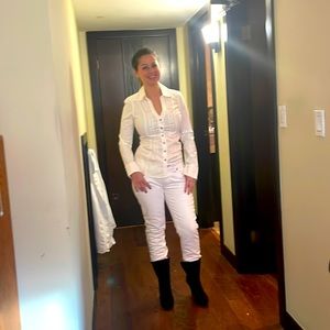 Miss me jeans size 29 white and beautiful